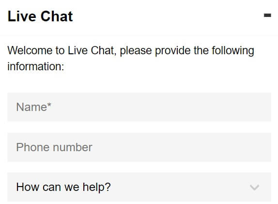 Betway Live Chat