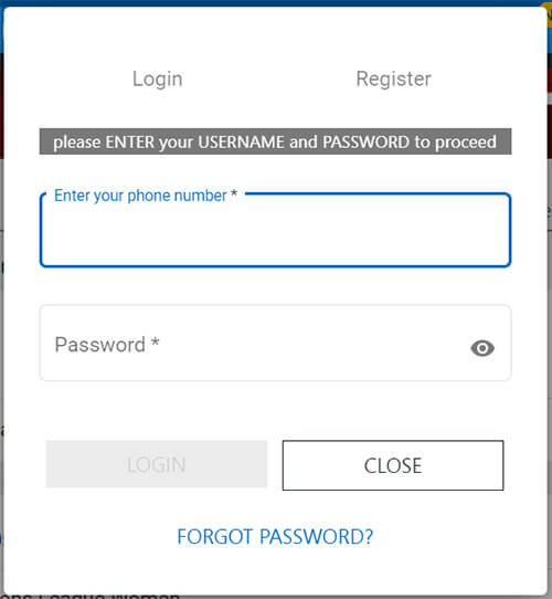 Login