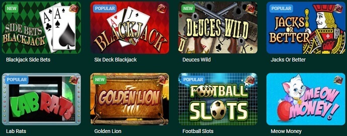 Sahara Games Casino Games