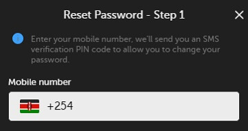 How to Reset a Betsafe Password