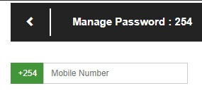 Betway Forgotten Passwords