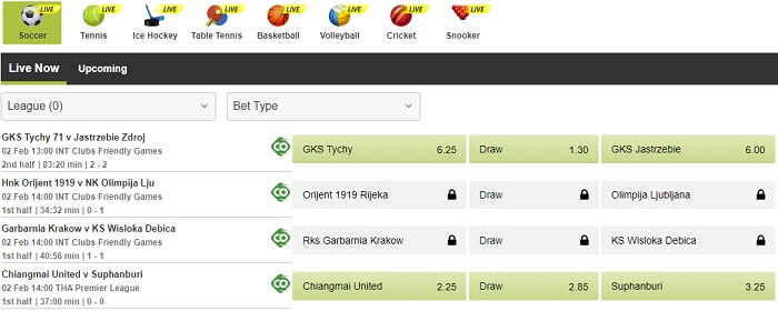 Betway Live Betway Livescore