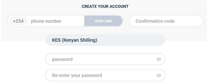 Tonybet Registration Form Kenya 