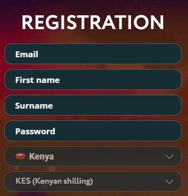 how to sign up at 22bet kenya