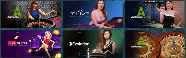 22bet Live Casino
