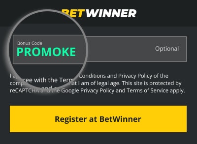 betwinner promo code