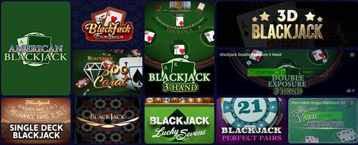 BetAfriq Online Blackjack